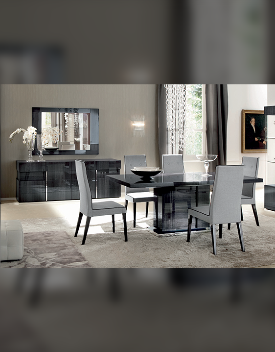 MONTECARLO_TABLE4.png modern rectangular table with four light gray chairs showing table base