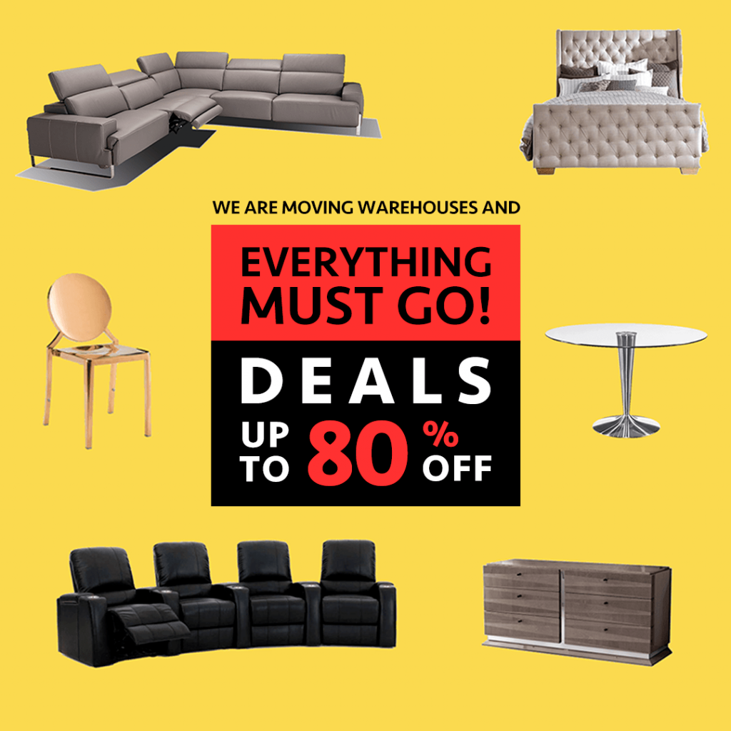 Warehouse Sale (Valid From: March 13, 2020 to March 29, 2020)
