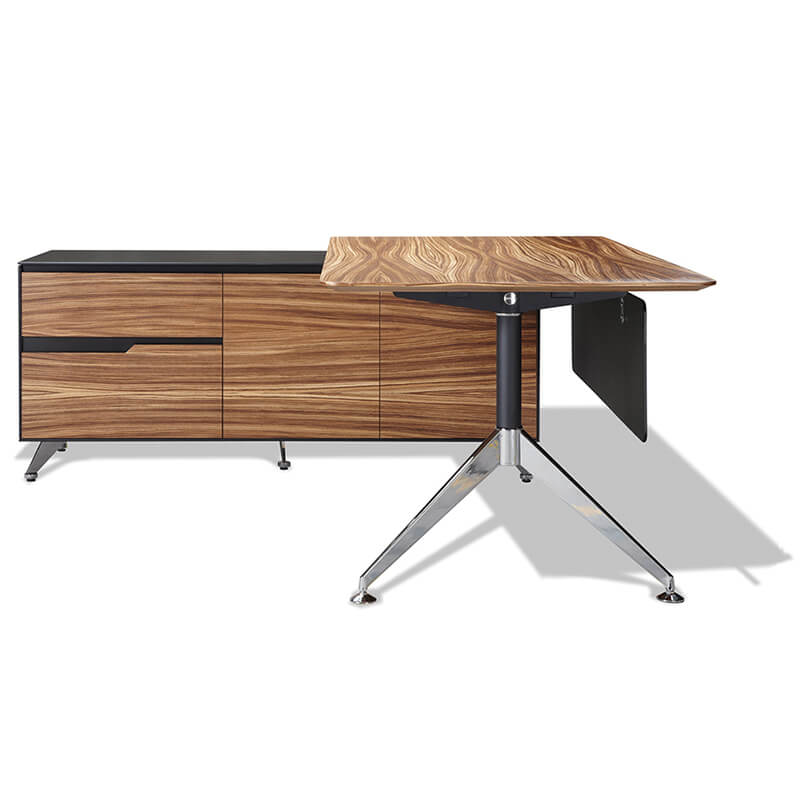 Walnut executive desk product image