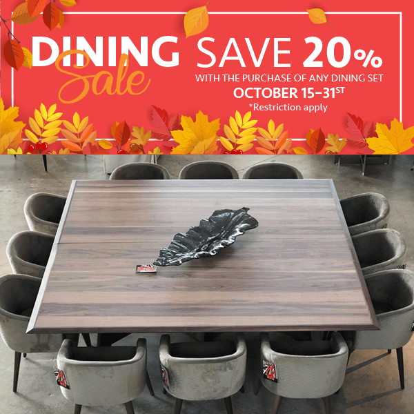 Dining Sale 2020 (Valid From: October 15, 2020 to October 31, 2020)