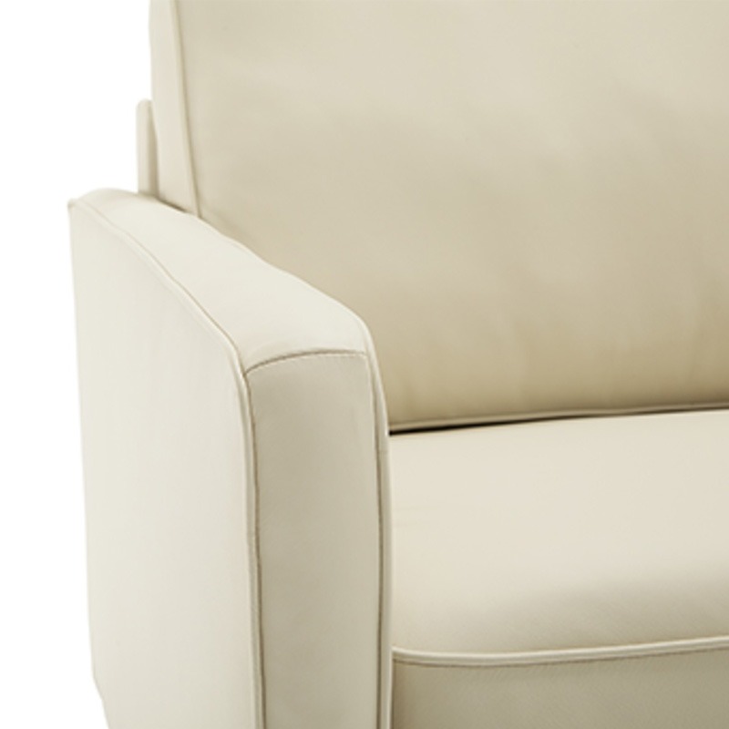 CALIFORNIA1 california sofa sleeper really close detail view of arm rest.