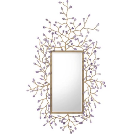 Budding Amethyst Mirror John Richard