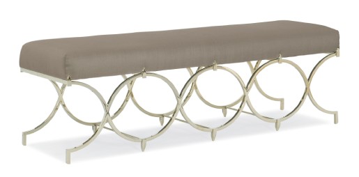 Caracole garden bench