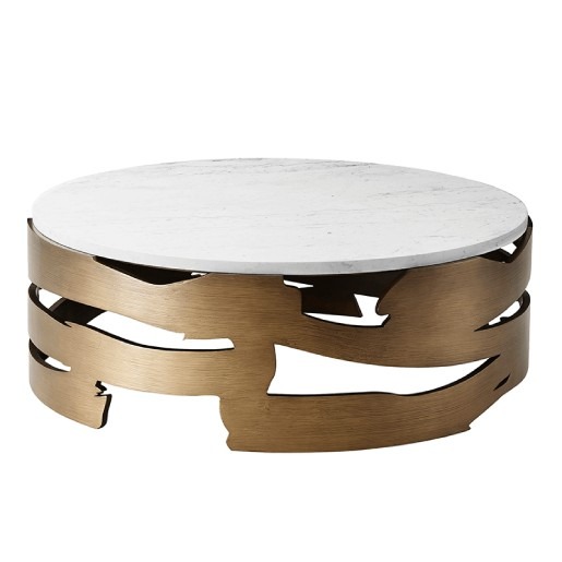 Round coffee table