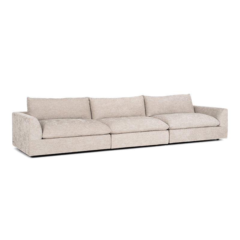espen beige three seat sofa silo espen product photo
