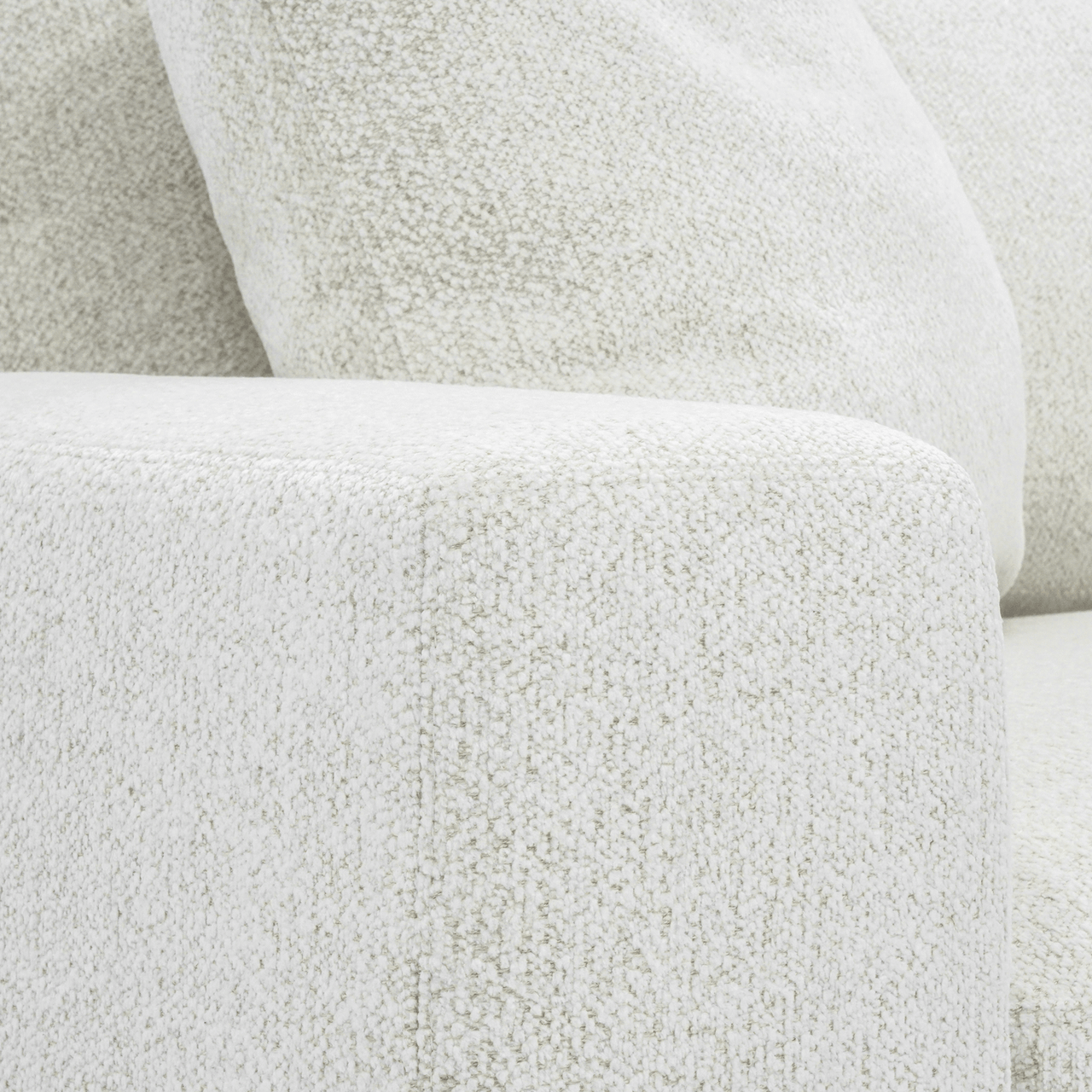 90669-KHn4fp__64643 white steve sofa by American Leather closeup on right arm.