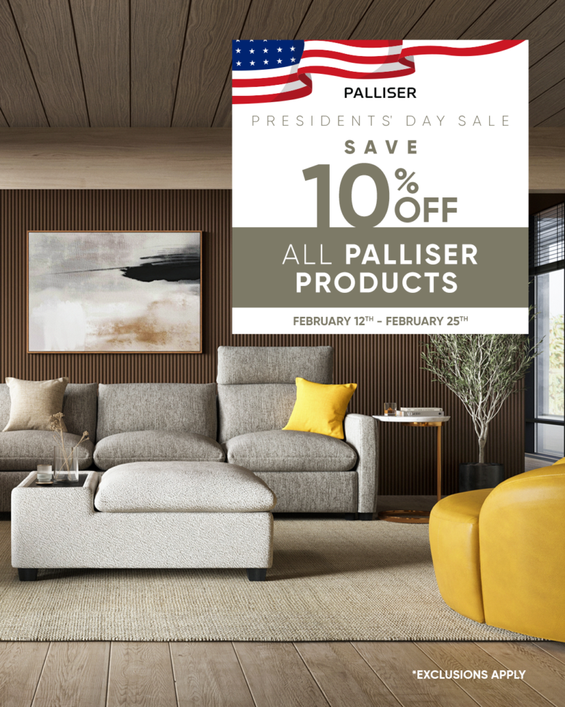 Palliser President’s Day Sale (Valid From: February 11, 2026 to February 24, 2026)